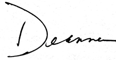 Deanna signature