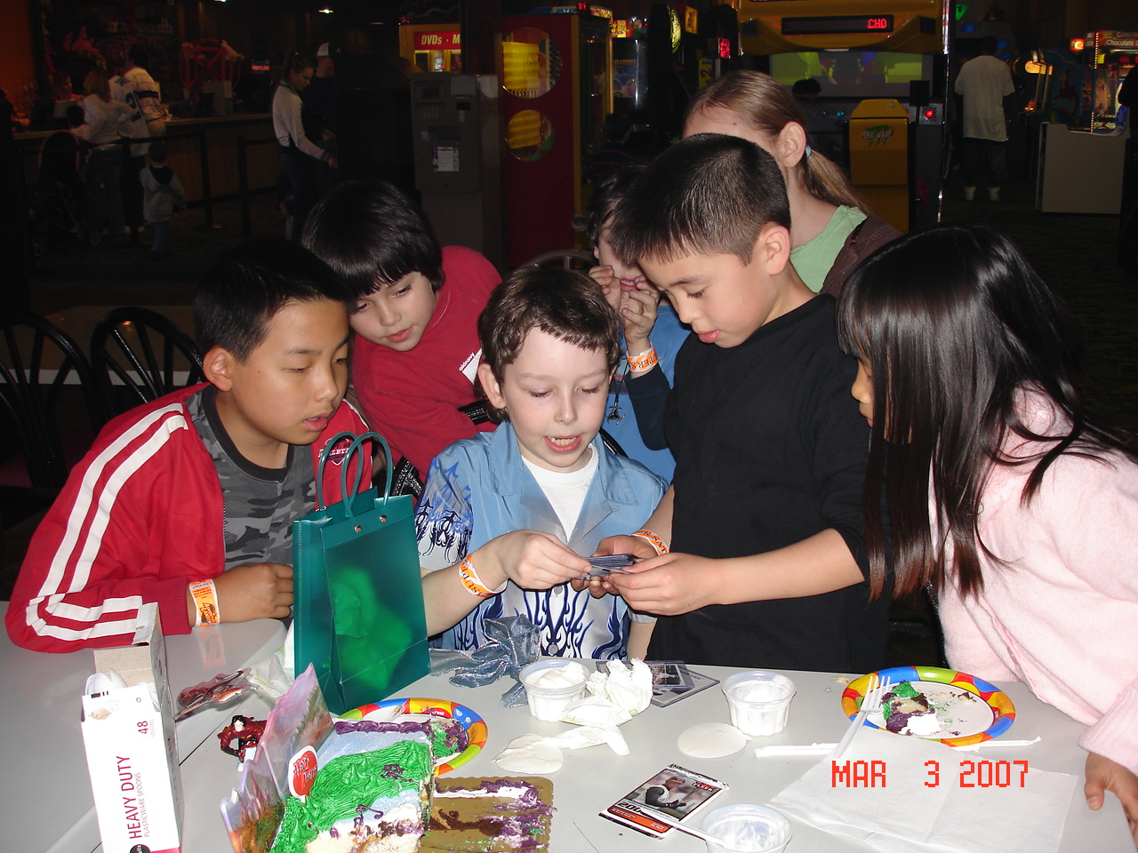 Sam's 9th Birthday Party, Mar 2007